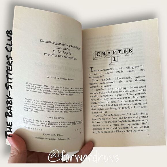 Bundle Sale 3 for $15 | Baby-Sitters Club | Mystery #3 | Vintage 1992 - Picture 5 of 8